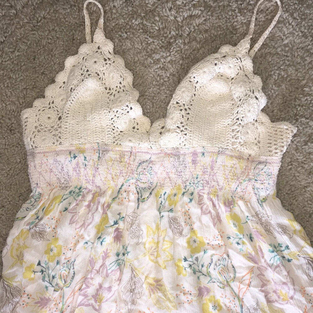 Free people crotchet top